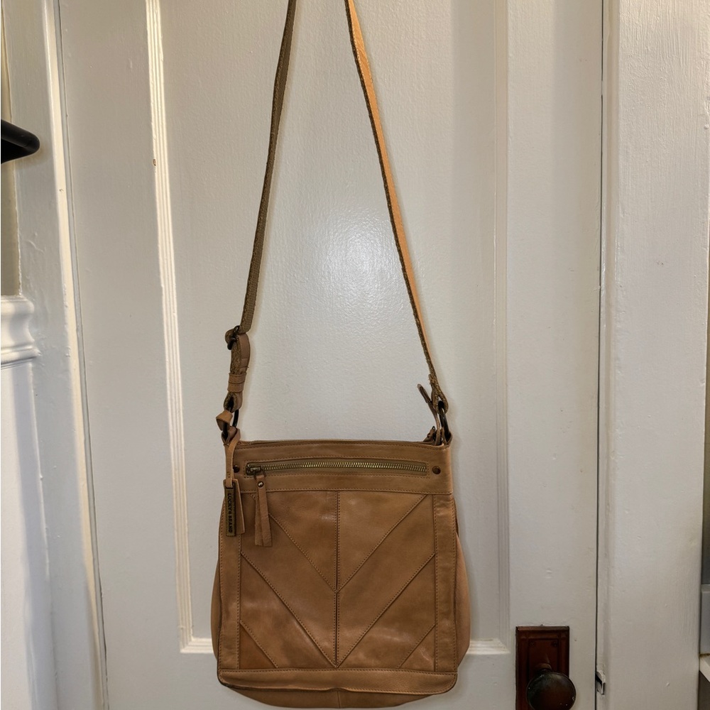 Lucky Brand Tan Crossbody Bag